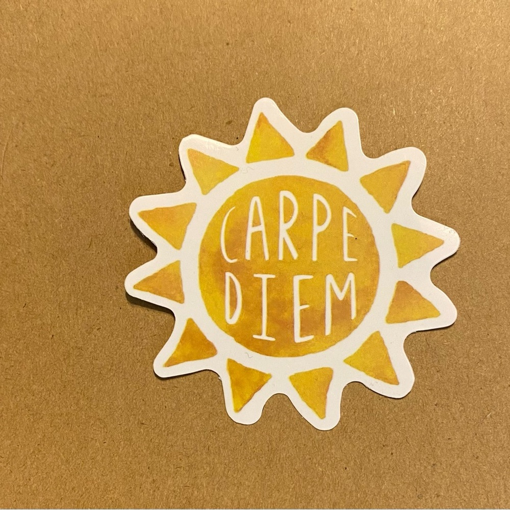 🌈20/$5🌈 Carpe Diem Sticker
